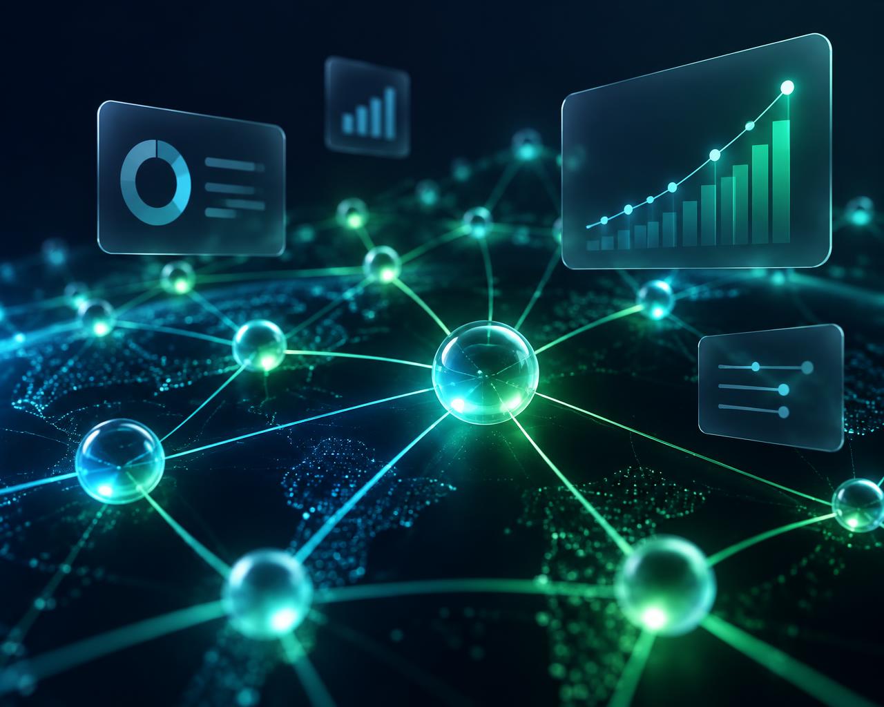 Network of high authority backlinks driving traffic growth